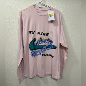 Nike my friends long sleeve shirt